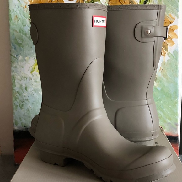 Hunter Shoes - NIB Hunter Boots Original Back Adj Short Sz 10